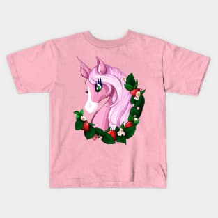 Strawberry Cream Kids T-Shirt